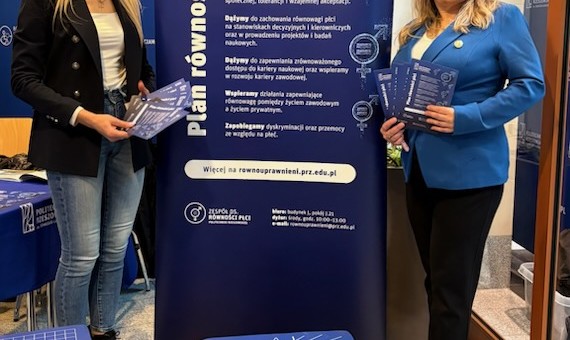 Zespół ds. Równości Płci na Dniu Otwartym PRz