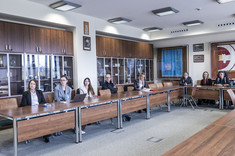 Członkowie Zespołu ds. Równości Płci PRz podczas spotkania