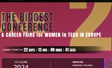 Perspektywy Women in Tech - Największa Konferencja i Targi Kariery dla Kobiet w Tech w Europie